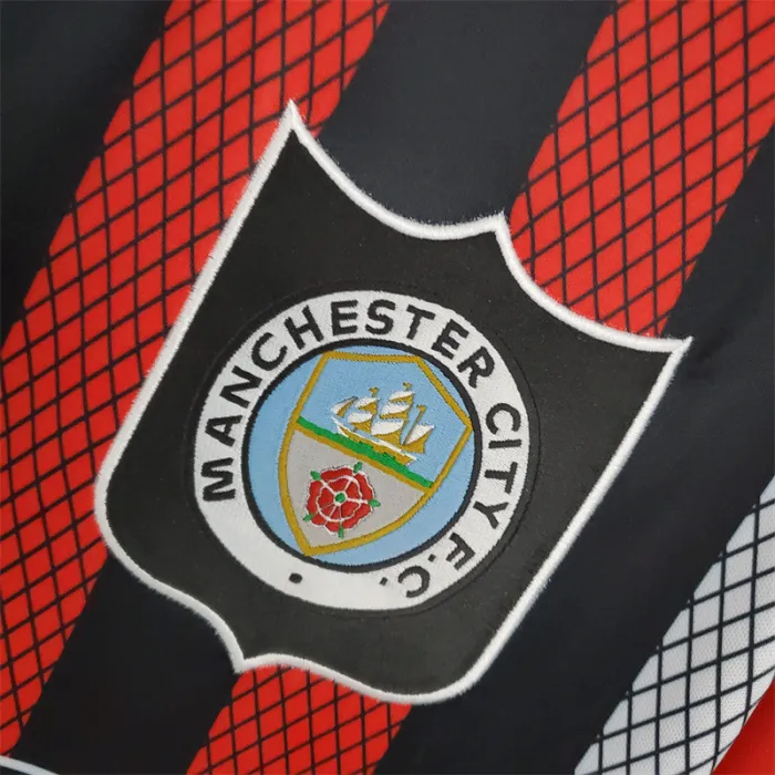 Manchester City Jersey Away Kit 1994/96 Retro Football Team Soccer Shirt