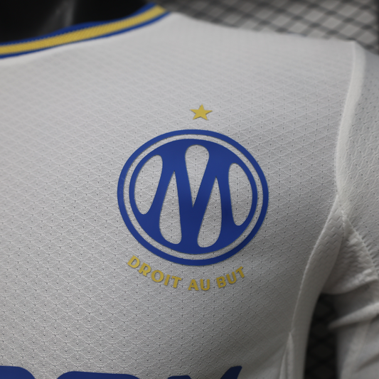 Olympique Marseille 26-27 Long Sleeve Player Version Jersey