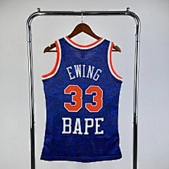 BAPE M&n Joint Jersey Knicks Blue