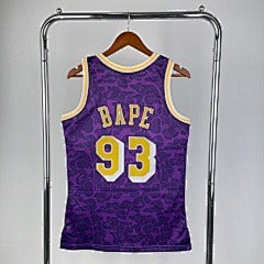 BAPE M&n Joint Jersey Lakers