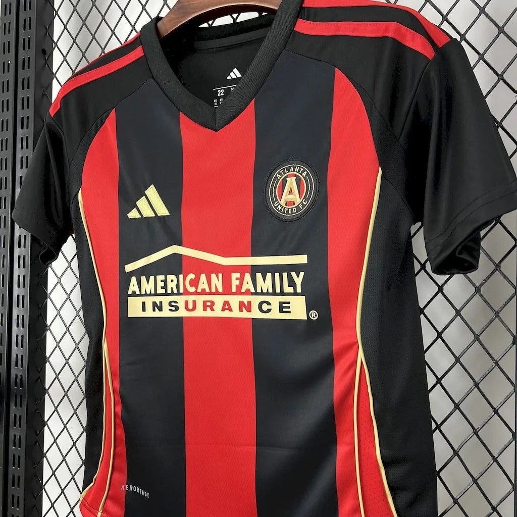 Kids Atlanta United Jersey 25/26 Home Football Kit Soccer Jersey