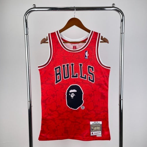 BAPE M&n Joint Jersey Bulls Ape