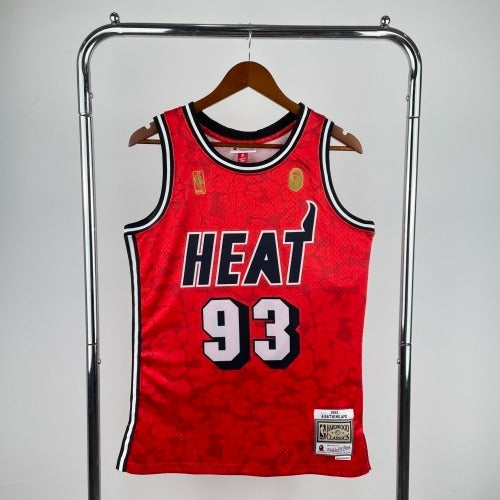 BAPE M&n Joint Jersey Heat Red