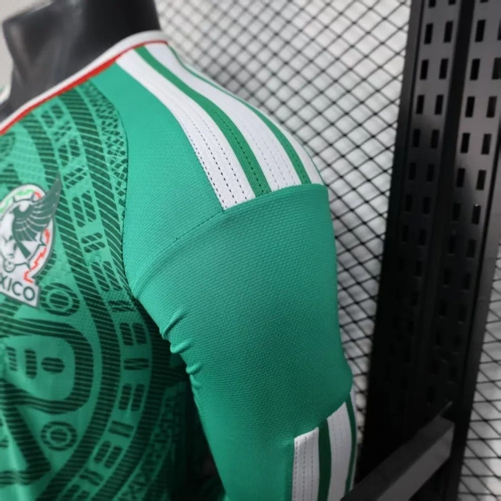 Player Version Mexico Jersey 2026 World Cup Football Kit Player Version Long Sleeves