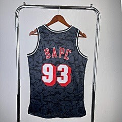 BAPE M&n Joint Jersey Heat Black No. 93