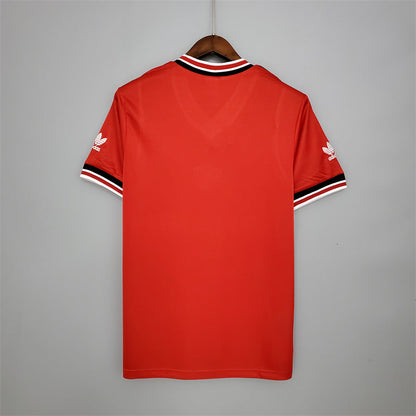Manchester United Jersey Home Kit 1985/86 Retro Football Team Soccer Shirt