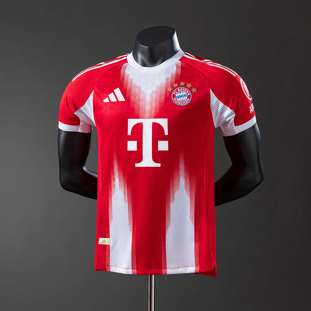 Player Version Bayern Munich Jersey 25/26 Home Kit Player Version