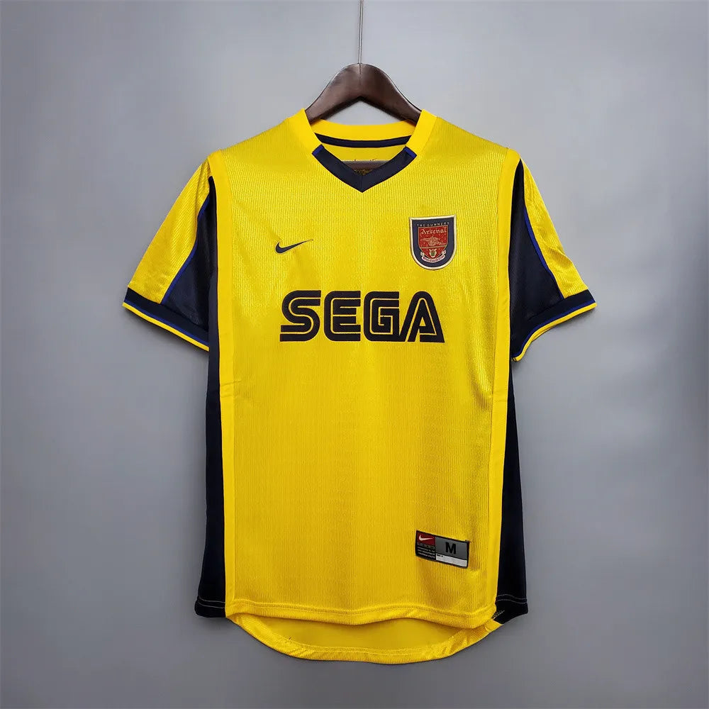 Arsenal Jersey Away Kit 1999 2000 Retro