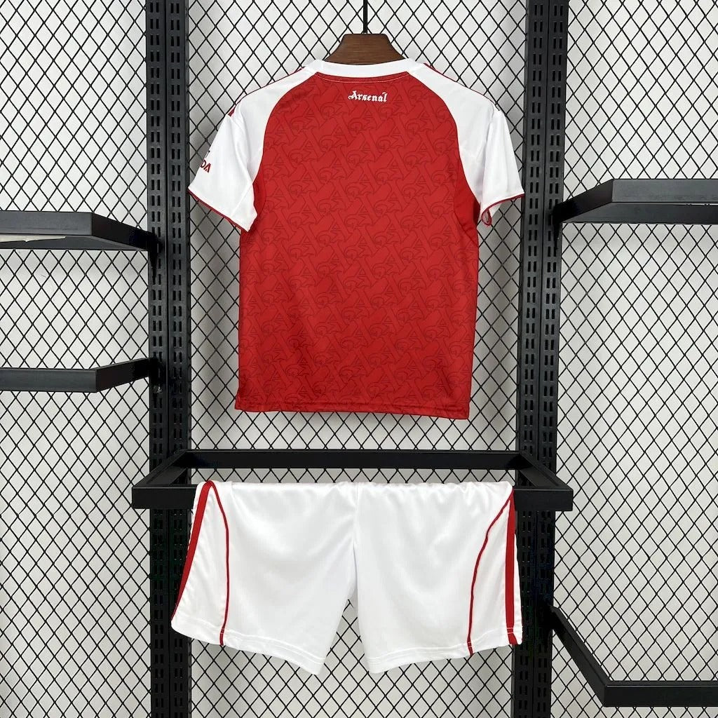 Kids Arsenal Home Jersey 25/26 Football Kit Soccer Jersey
