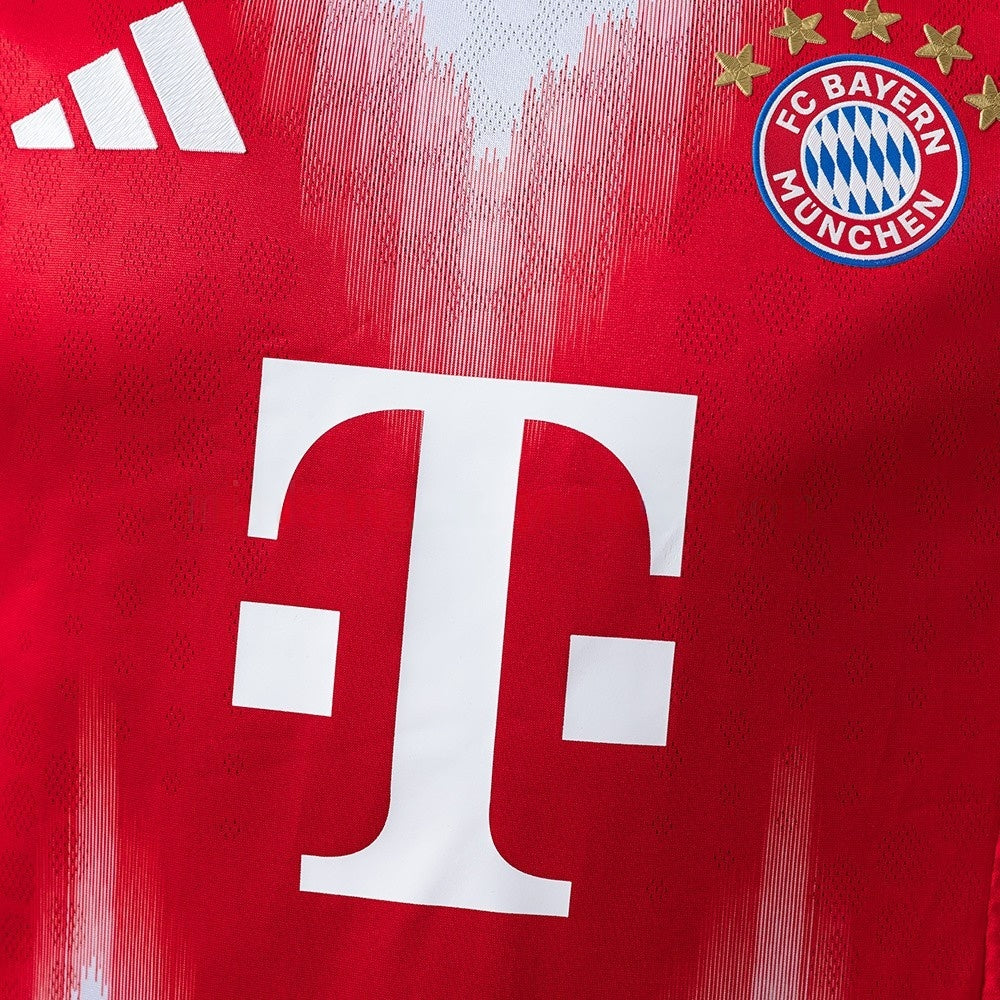 Player Version Bayern Munich Jersey 25/26 Home Kit Player Version