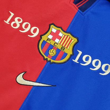 Barcelona Jersey Home Kit 1999 Retro