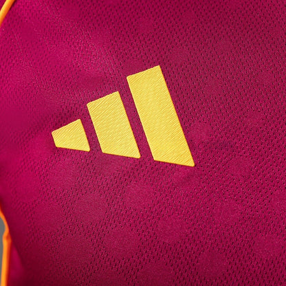 Player Version AS Roma Jersey 25/26 Home Football Kit Player Version