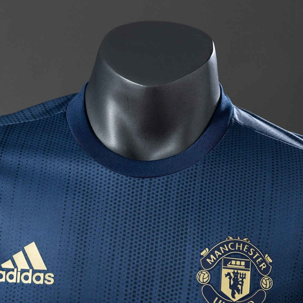 Player Version Manchester United Jersey 2018-19 Third Retro Football Kit Player Version
