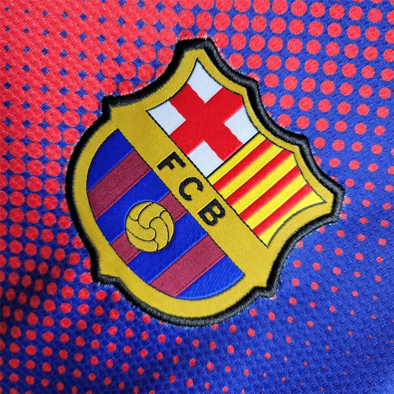 Barcelona Jersey Home Kit 2012 2013 Retro Long Sleeves