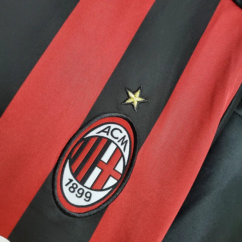 AC Milan Retro Jersey 2009/10 Home Football Jersey Soccer Shirt