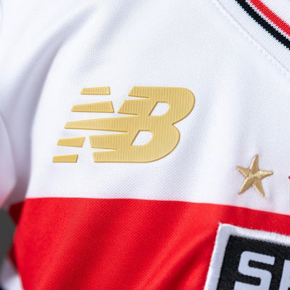 Kids Sao Paulo Jersey 25/26 Home Football Kit