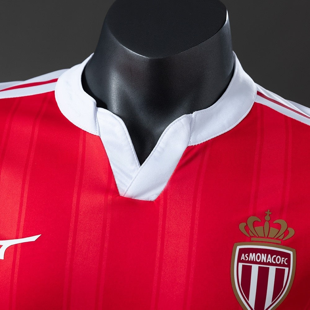 Player Version Monaco Jersey 25/26 Home Football Kit Player Version