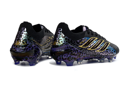 Predator Elite Cleats Without Tongue Purple and Black #15