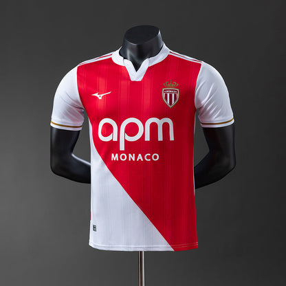 Player Version Monaco Jersey 25/26 Home Football Kit Player Version