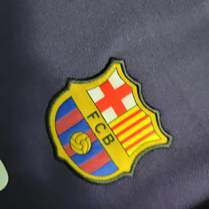 Barcelona Jersey Away Kit 16/17 Retro Long Sleeves Football Team Soccer Shirt