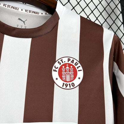 St Pauli Jersey 25/26 Home Football Kit Soccer Jersey