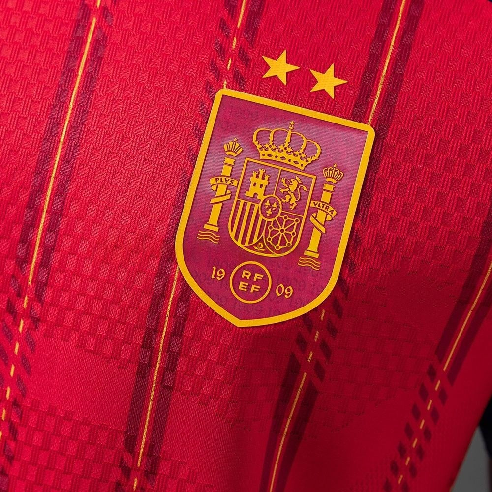 Player Version 2-Star Player Version Spain Home Jersey 2026 World Cup Champion Football Kit Soccer Shirt