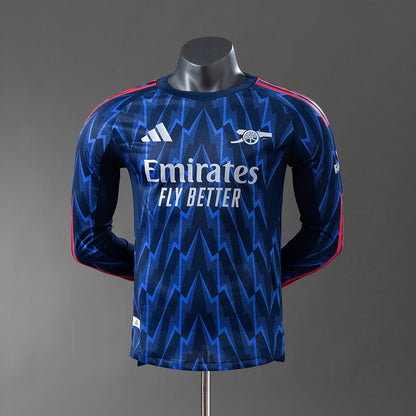 Player Version Arsenal Jersey 25/26 Away Long Sleeves Football Kit Player Version
