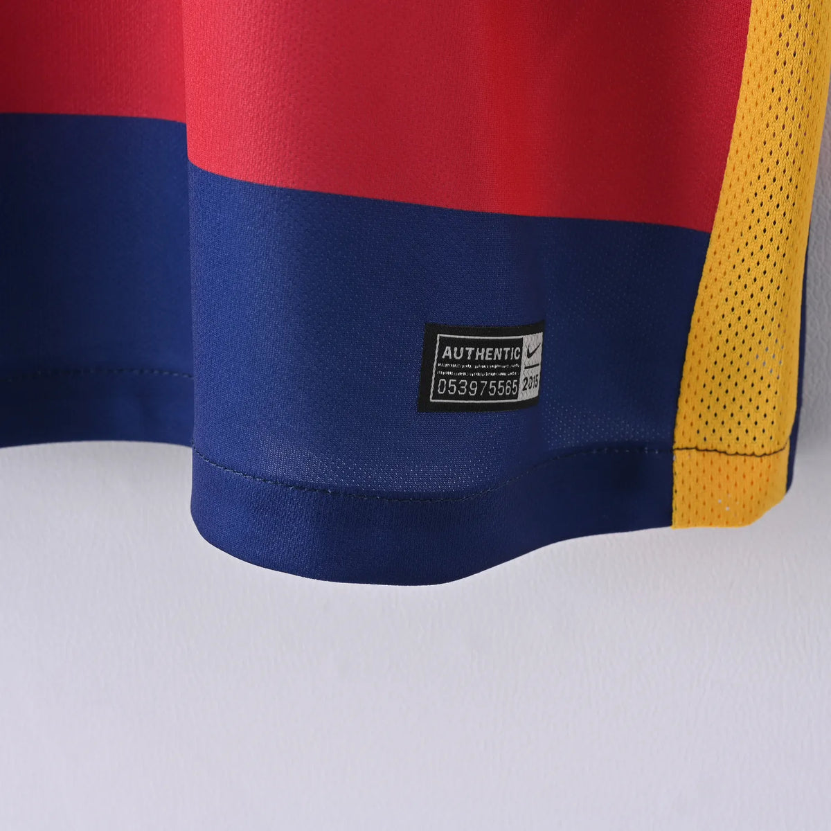 Retro Barcelona Jersey 2015/16 Home Long Sleeves Football Kits Soccer Shirt