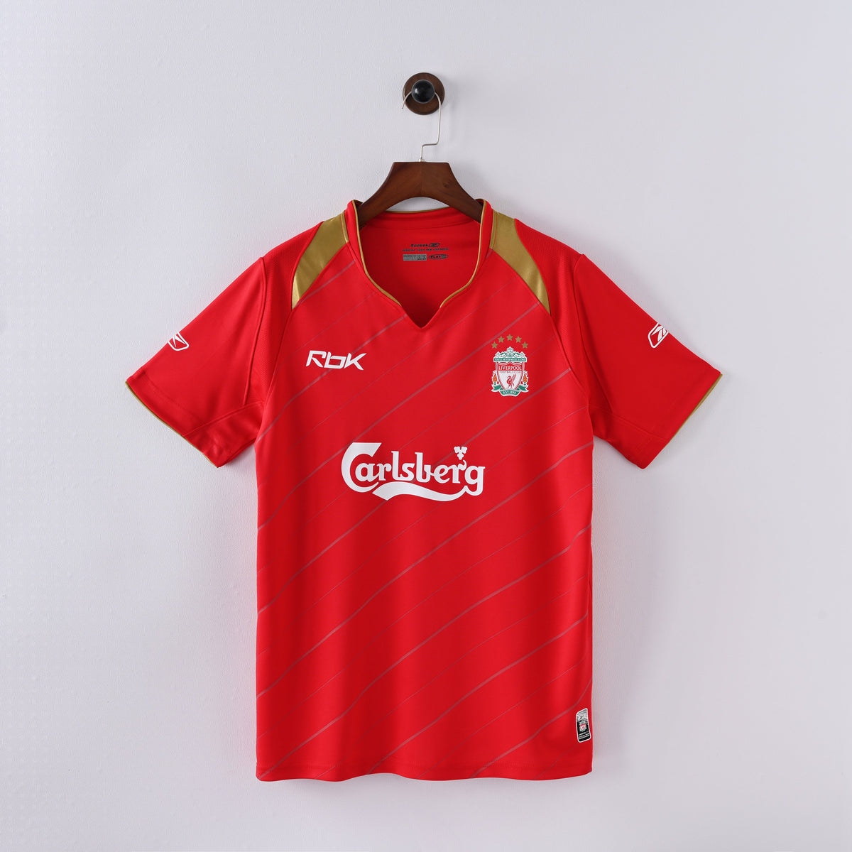 Retro Liverpool Jersey 2005-06 Home Football KIt Soccer Shirt