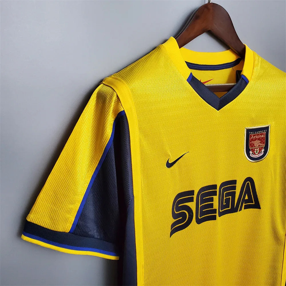 Arsenal Jersey Away Kit 1999 2000 Retro