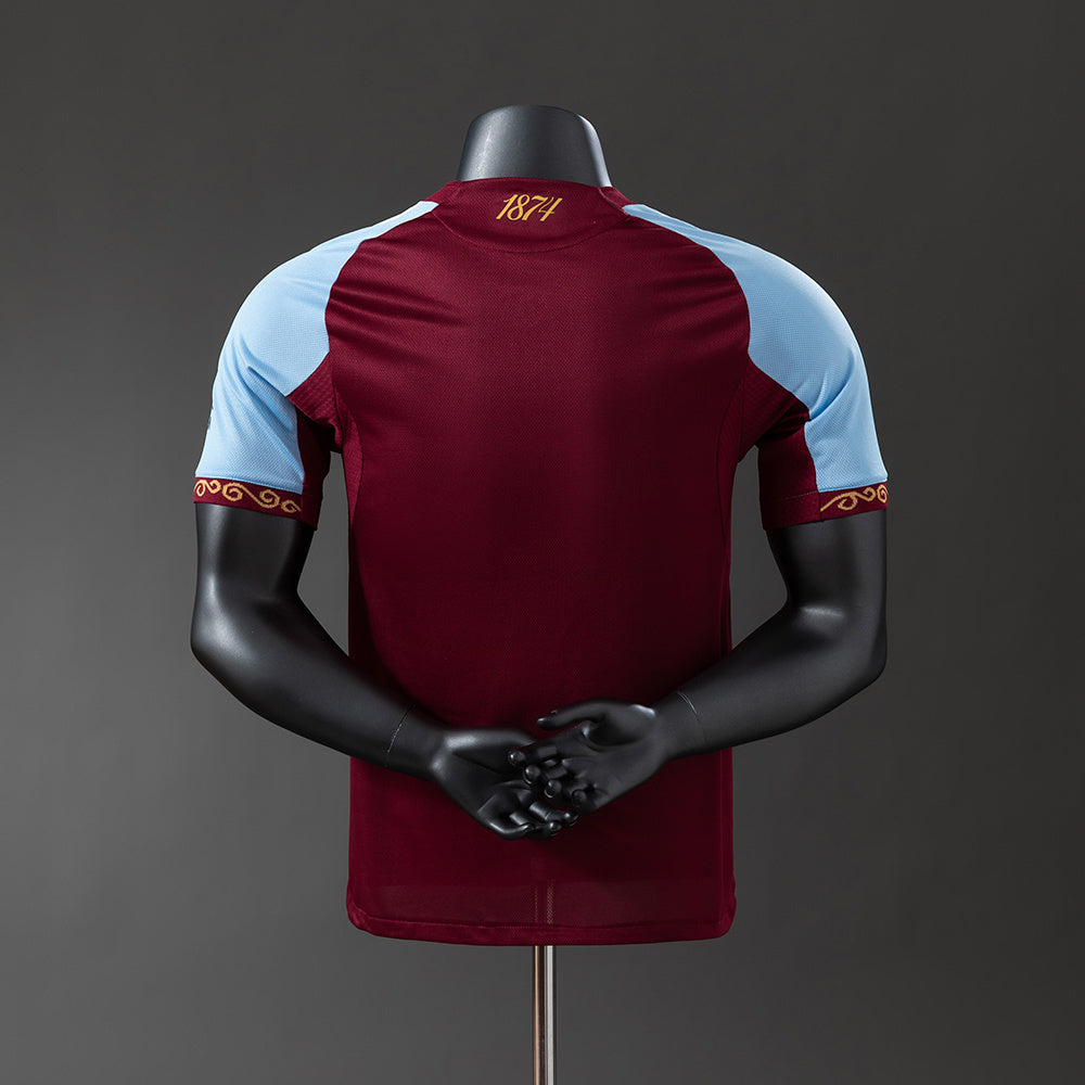 Player Version Aston Villa Jersey 25/26 Home Football Kit Player Version