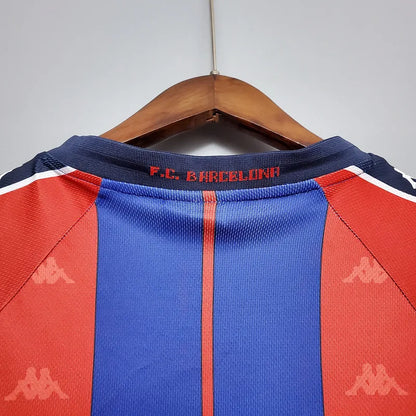 Barcelona Jersey Home Kit 1997/98 Retro