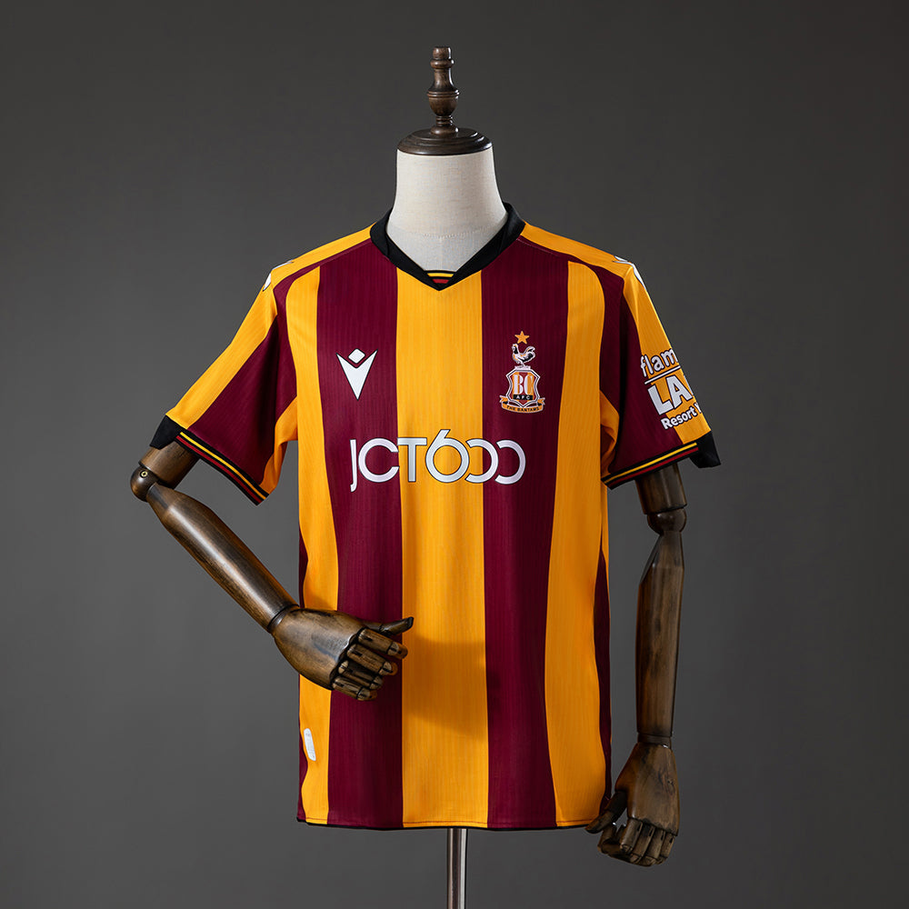 Bradford City Home Jersey 2026-2027 Football Kit Soccer Shirt