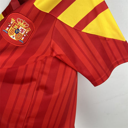 Spain Jersey Home Kit 1992 1994 Retro Football Team Soccer