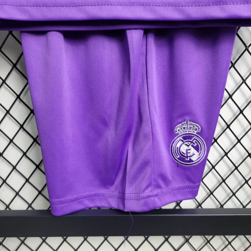 Retro Real Madrid Away Kit 16/17 Kids Football Jersey