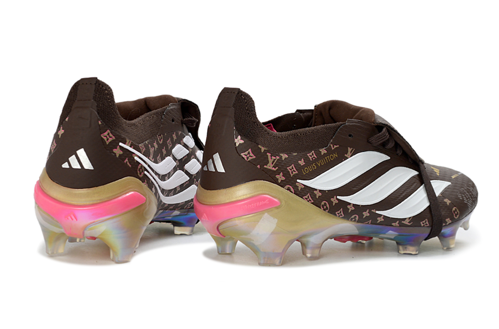 Predators Elite Cleats With Tongue LV Brown #17
