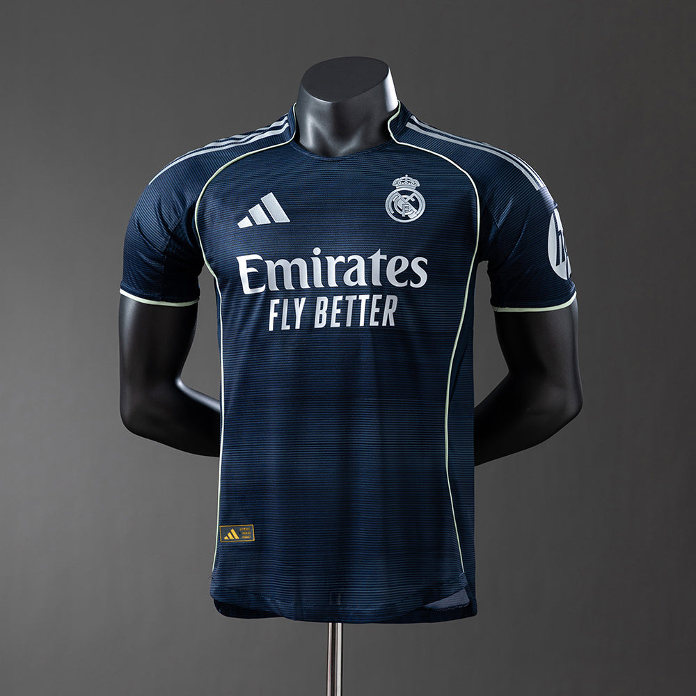 Player Version Real Madrid Jersey 25/26 Away Kit Player Version