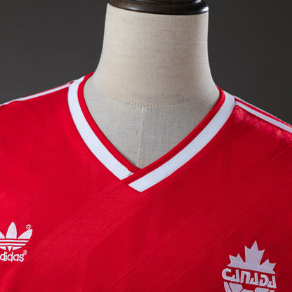Canada Home Jersey 1986 Football Kit Soccer Shirt