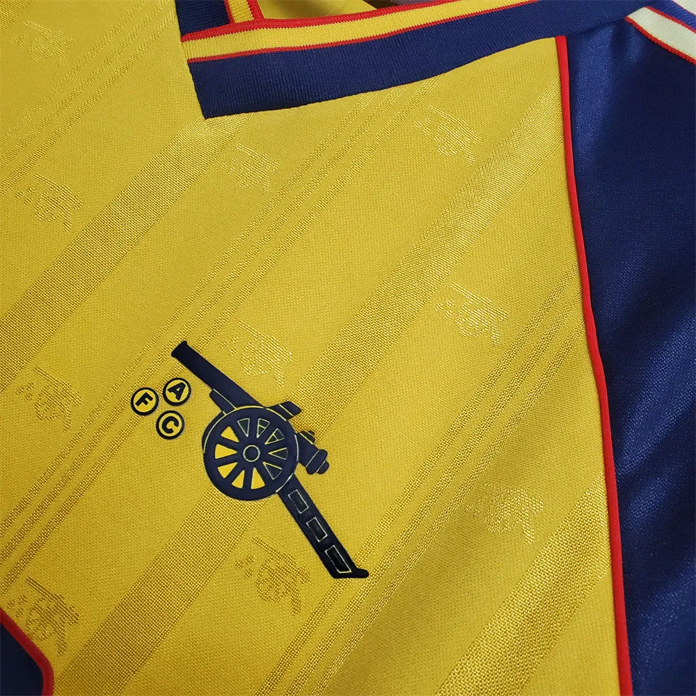 Arsenal Jersey Away Kit 1989/90 Retro