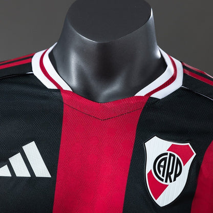 Player Version River Plate Jersey 25/26 Away Football Kit Long Sleeves Player Version