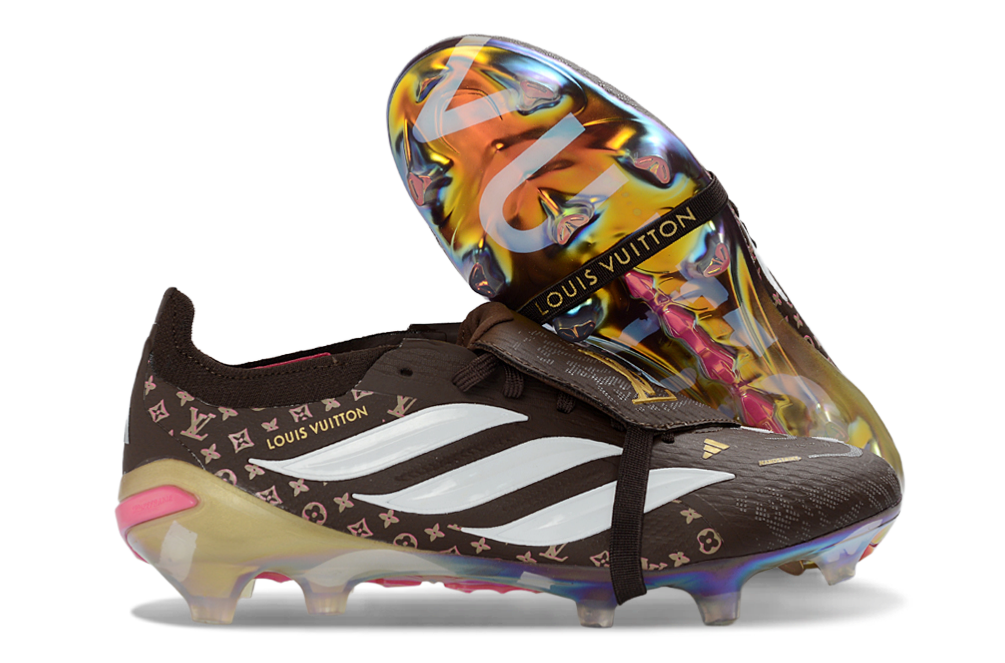 Predators Elite Cleats With Tongue LV Brown #17