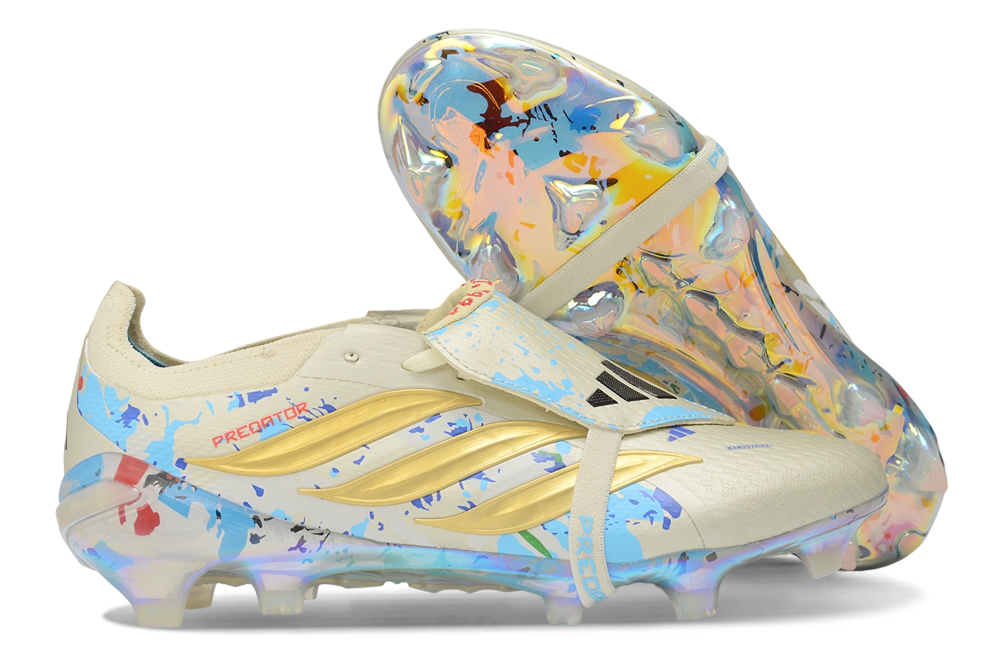 Predator Elite Cleats With Tongue Beige #19