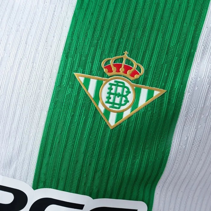 Player Version Real Betis Jersey 25/26 Home Football Kit Player Version