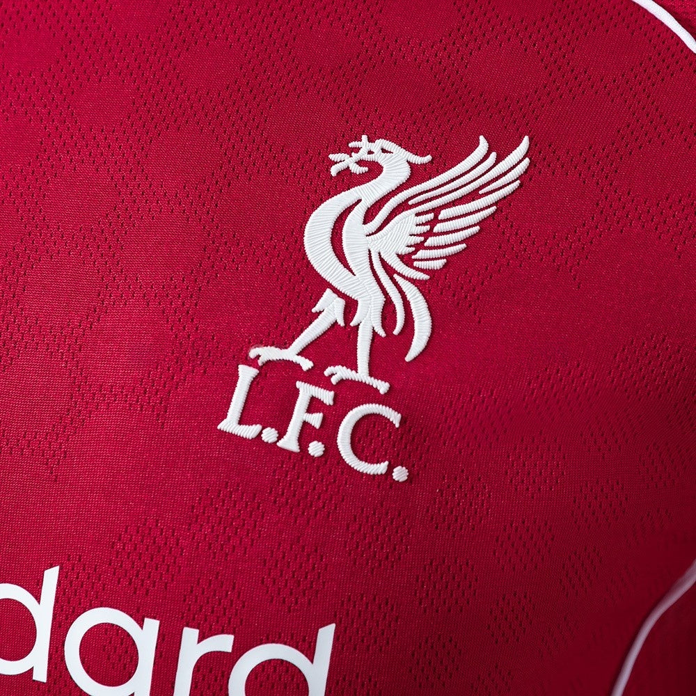 Player Version Liverpool Jersey 25/26 Home Football Kit Player Version Long Sleeves
