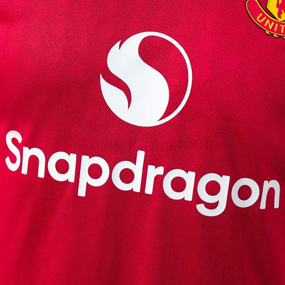 Player Version Manchester United Jersey 25/26 Home Football Kit Long Sleeves Player Version