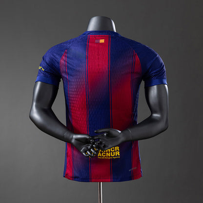 Player Version Barcelona Home Jersey 25/26 Player Version Football Kit Soccer Shirt