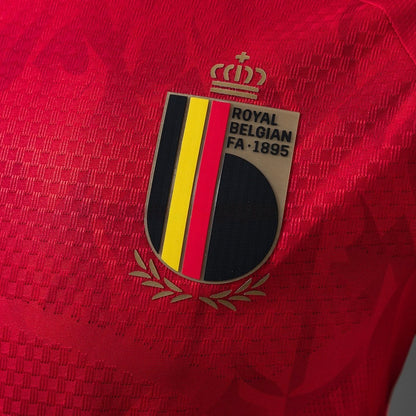 Player Version Belgium Home Jersey 2026 World Cup Player Version Football Kit Soccer Shirt