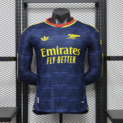 Arsenal 26-27 Long Sleeve Player Version Away Jersey
