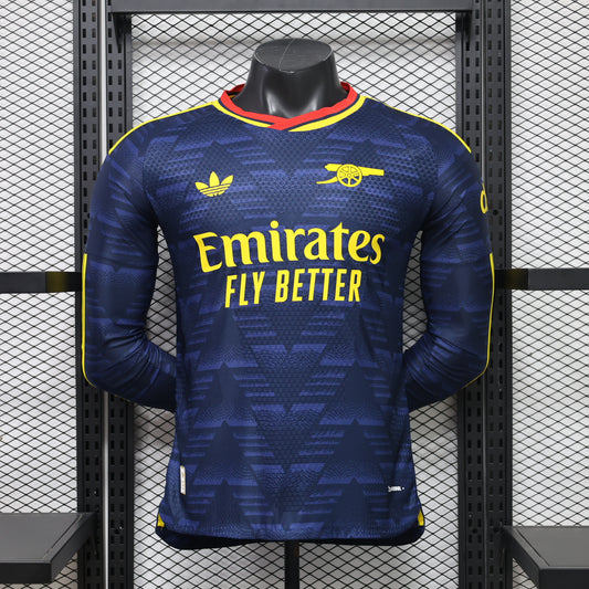 Arsenal 26-27 Long Sleeve Player Version Away Jersey
