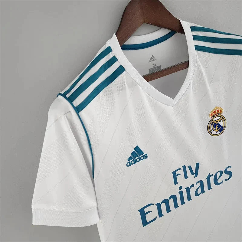 Retro-real-madrid-home-kit-17/18-football-jersey